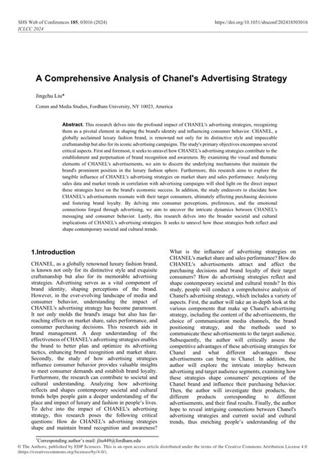 analisi pubblicità chanel|A Comprehensive Analysis of Chanel’s Advertising Strategy.